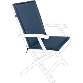 mutoni Coussin de chaise de jardin bleu  