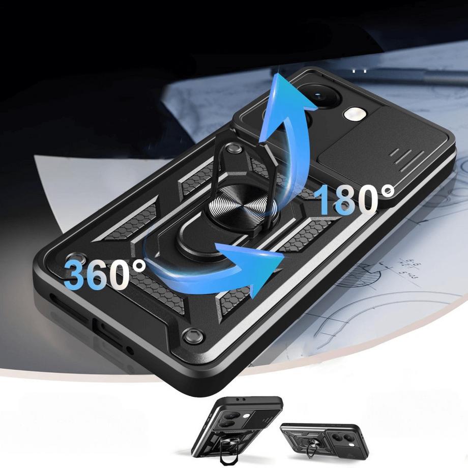 Cover-Discount  Xiaomi Poco X7 Pro - Coque Armor avec kickstand 