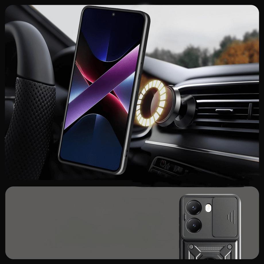 Cover-Discount  Xiaomi Poco X7 Pro - Coque Armor avec kickstand 