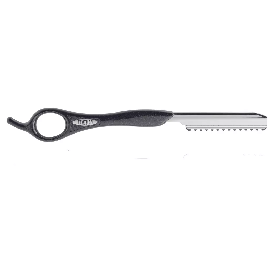Feather Thinning Razor Black