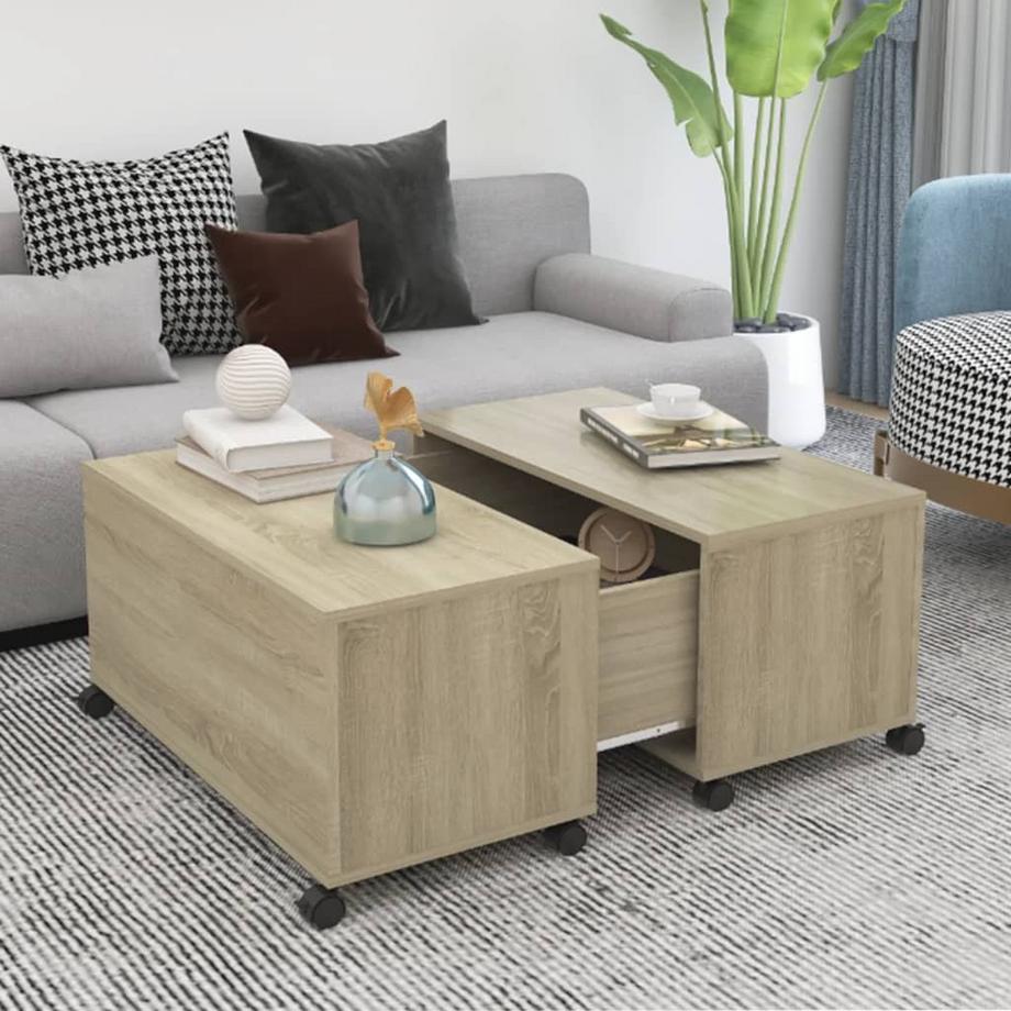 VidaXL Table basse bois d'ingénierie  