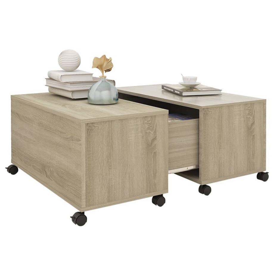VidaXL Table basse bois d'ingénierie  