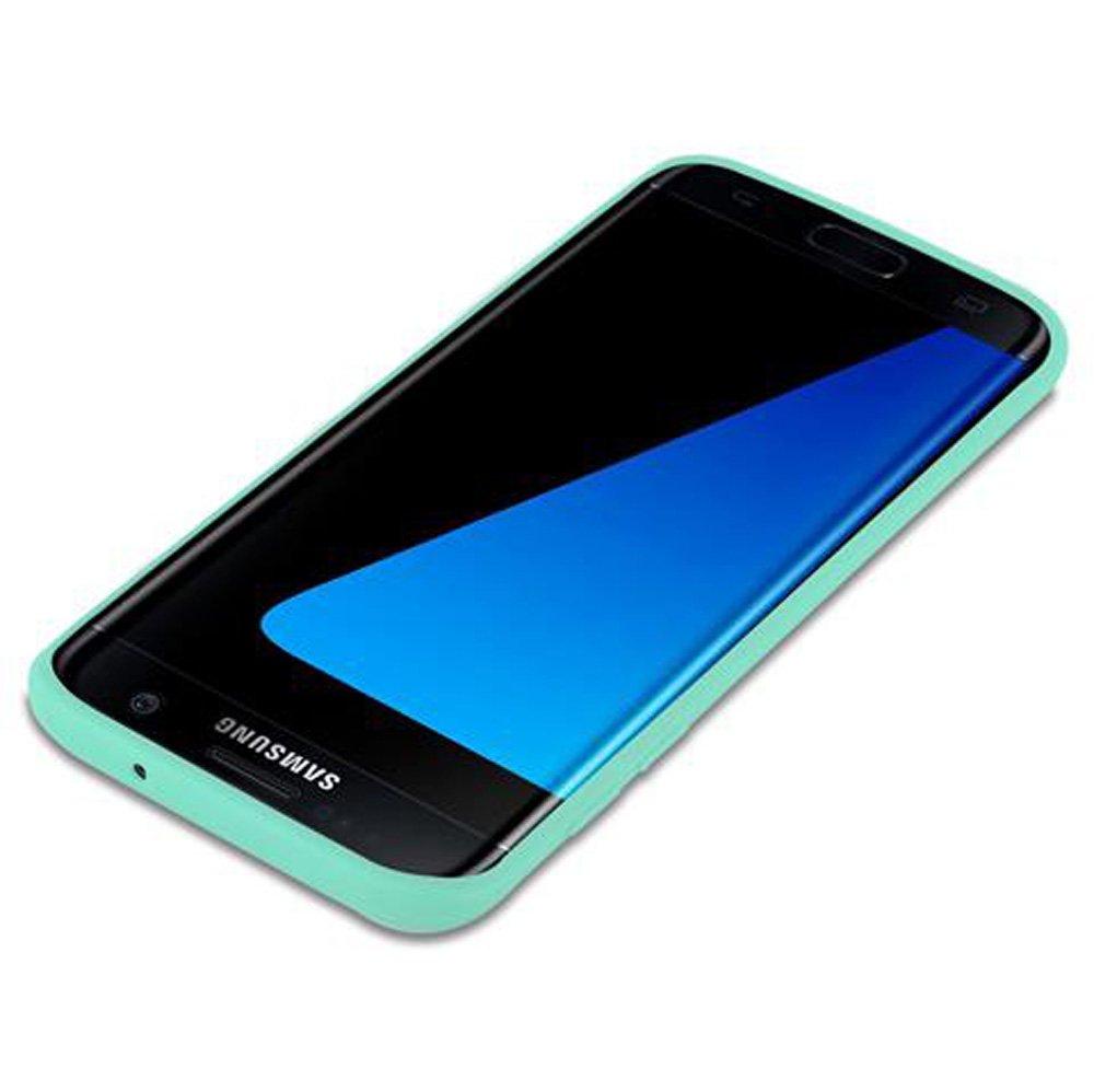 Cadorabo  Housse compatible avec Samsung Galaxy S7 EDGE - Coque de protection en silicone TPU flexible 