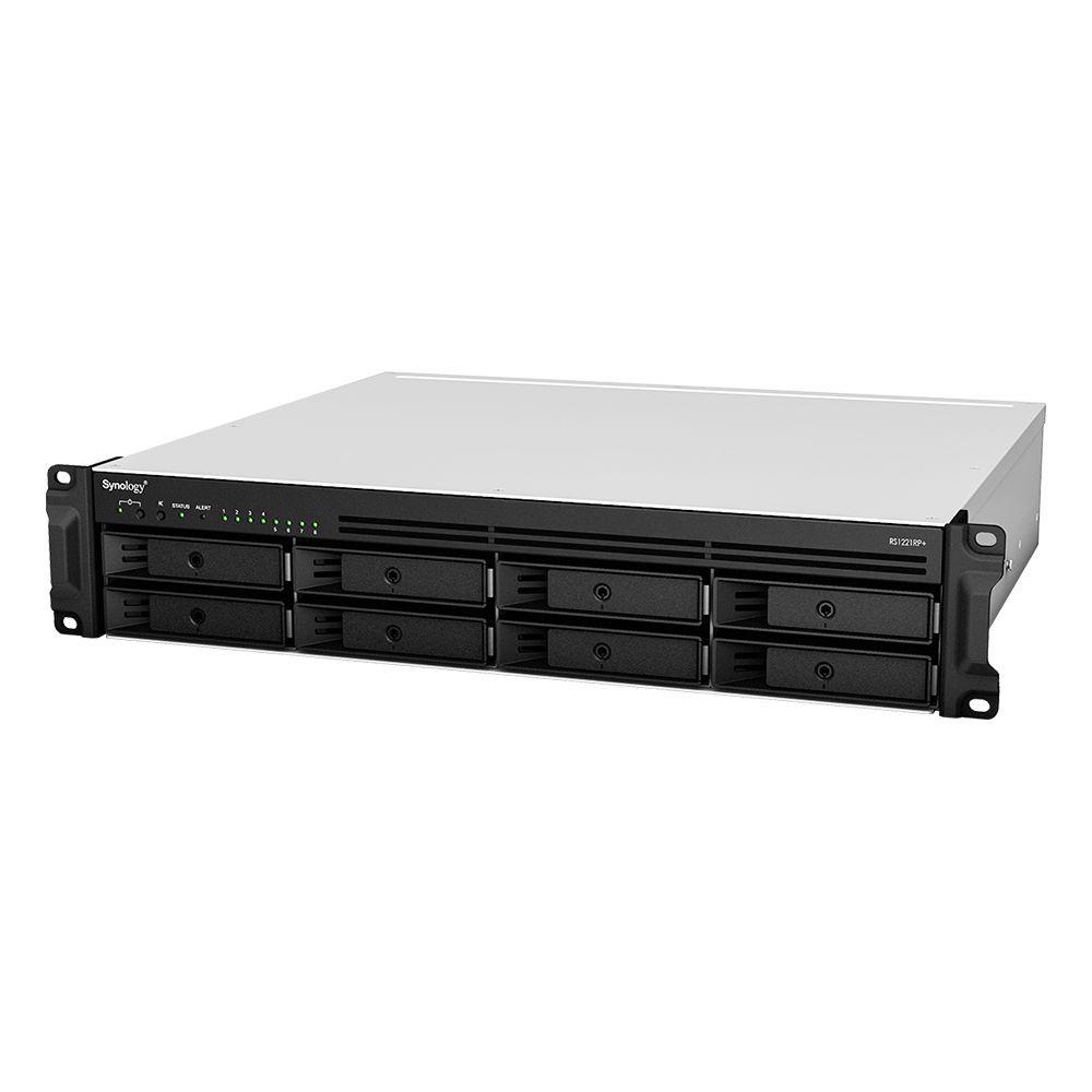 Synology  RackStation RS1221RP+ NAS & Speicherserver Rack (2U) Ethernet/LAN Schwarz V1500B 
