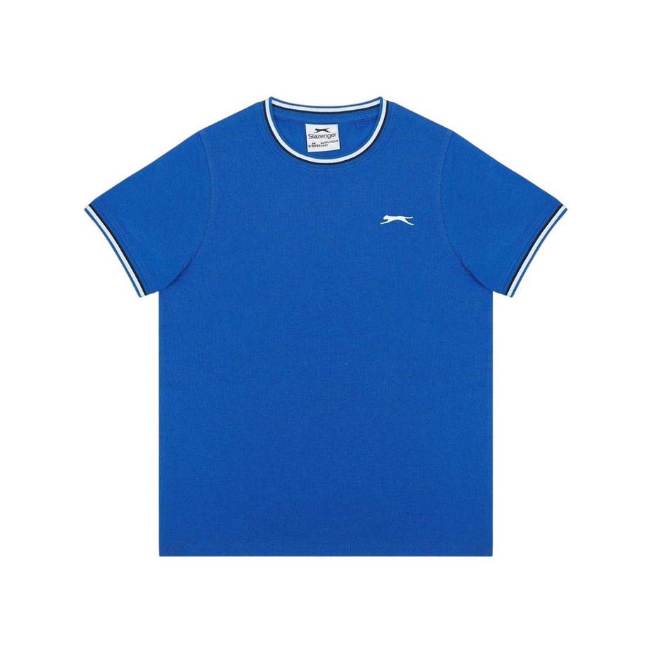 T-ShirtMotiftyle Rayure Contrastée Sur Bord