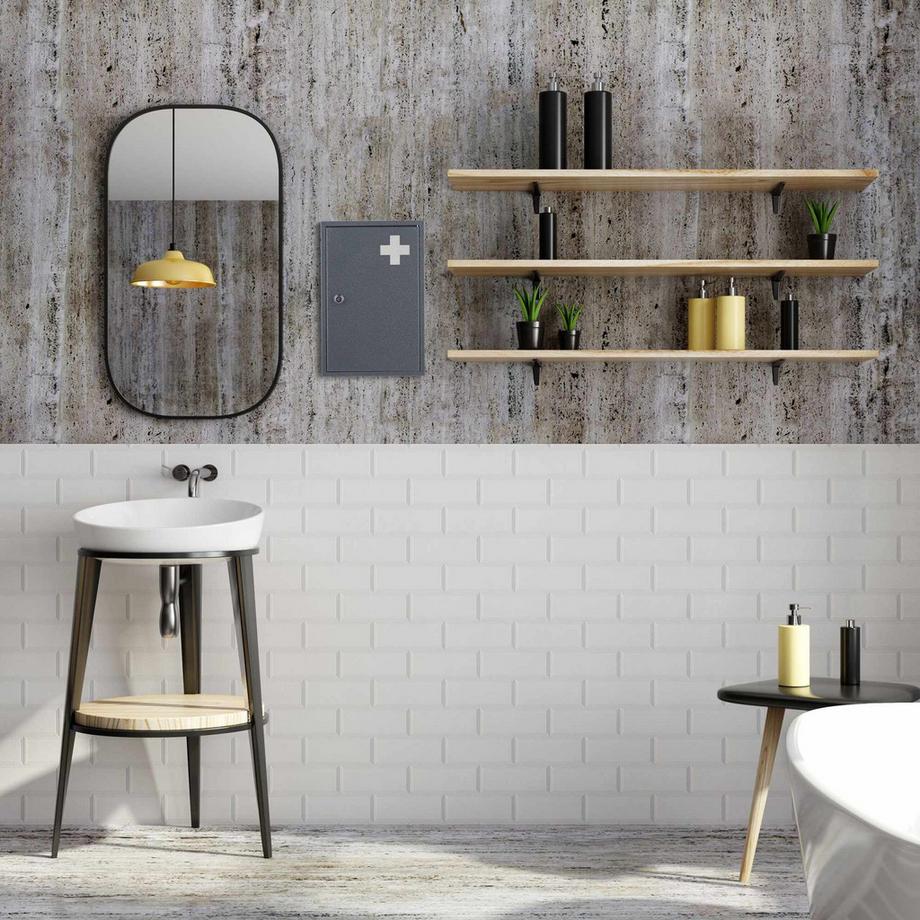 Northix  Abschließbarer Medikamentenschrank 