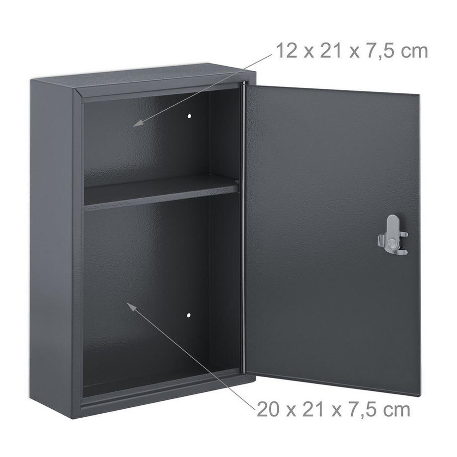 Northix  Abschließbarer Medikamentenschrank 