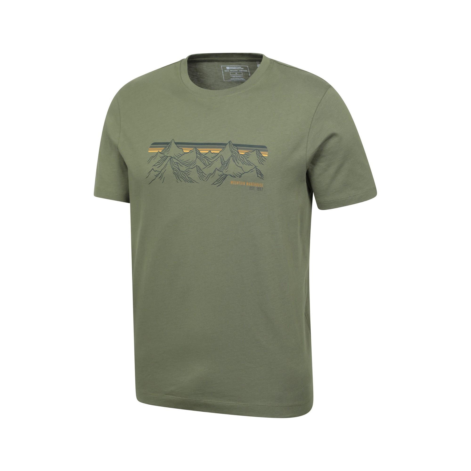 Mountain Warehouse Stripes Grafikdruck T-Shirt  