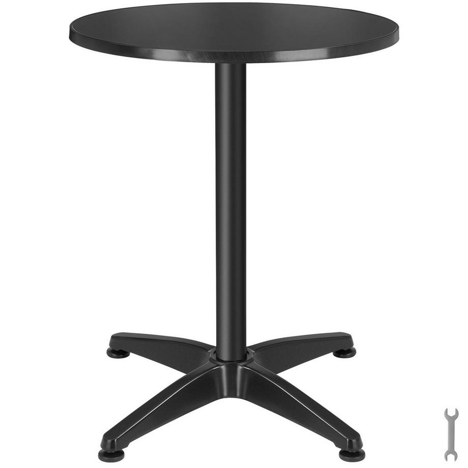 Table de bistrot en aluminium FRÉDÉRIC résistant aux intempéries