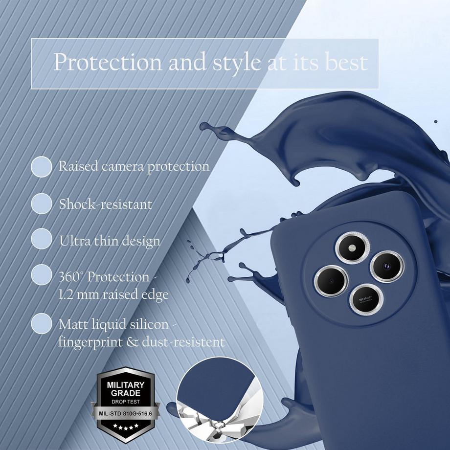 Cadorabo  Xiaomi RedMi 14C Hülle im Liquid Case Design 