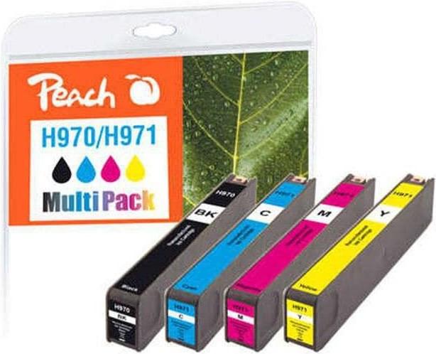 Peach  Tinte HP No 970/971 MultiPack, bk,c,m 1x110, 3x45 ml, 5950,4865,3775,3720 Seiten 