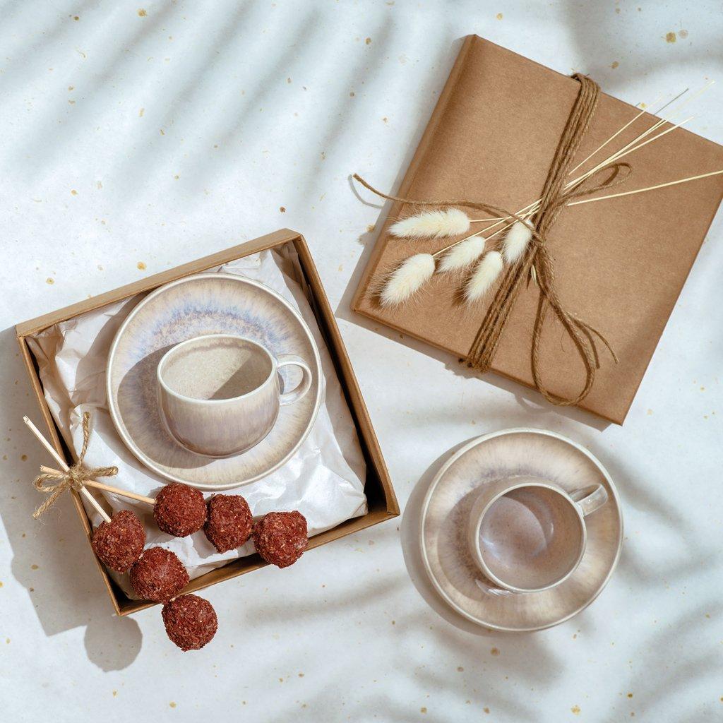 like. by Villeroy & Boch Espressountertasse Perlemor Sand  