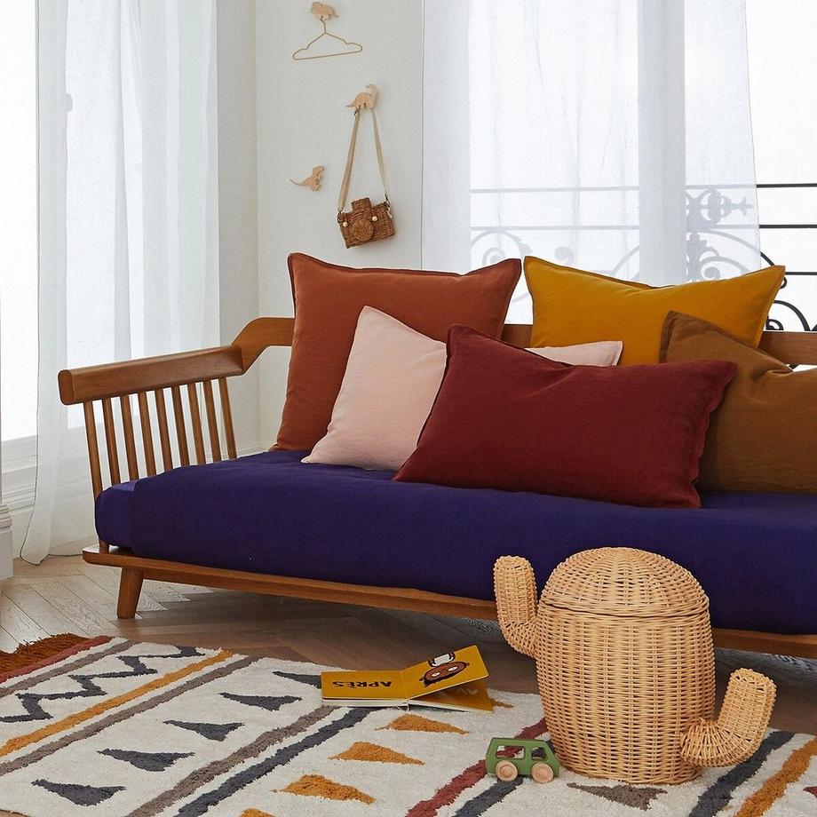 AM.PM Elina Kissenbezug aus gewaschenem Leinen für Kinder  