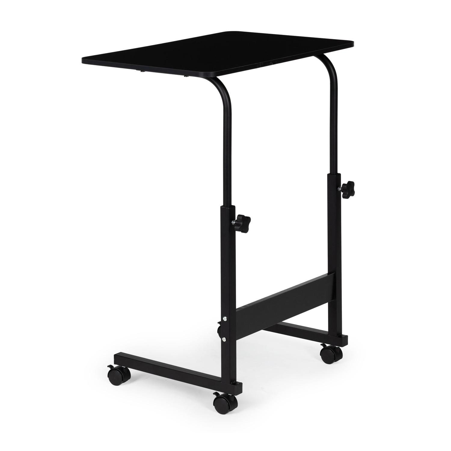 B2X Laptoptisch mit Rollen, Schreibtisch am Sofasessel befestigt – Schwarz  