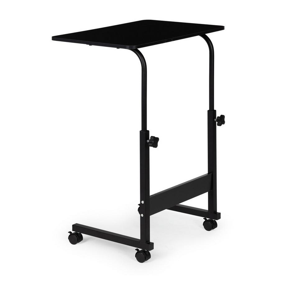 B2X Tavolo per laptop con ruote, scrivania fissata alla poltrona del divano - nero  