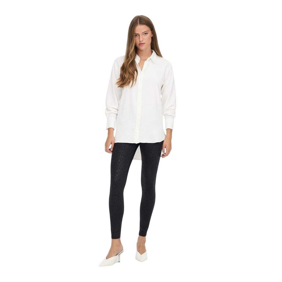 ONLY Chemise à Col et Manches 3/4  