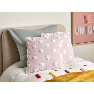 Beliani Coussin en Coton Moderne GAZANIA  