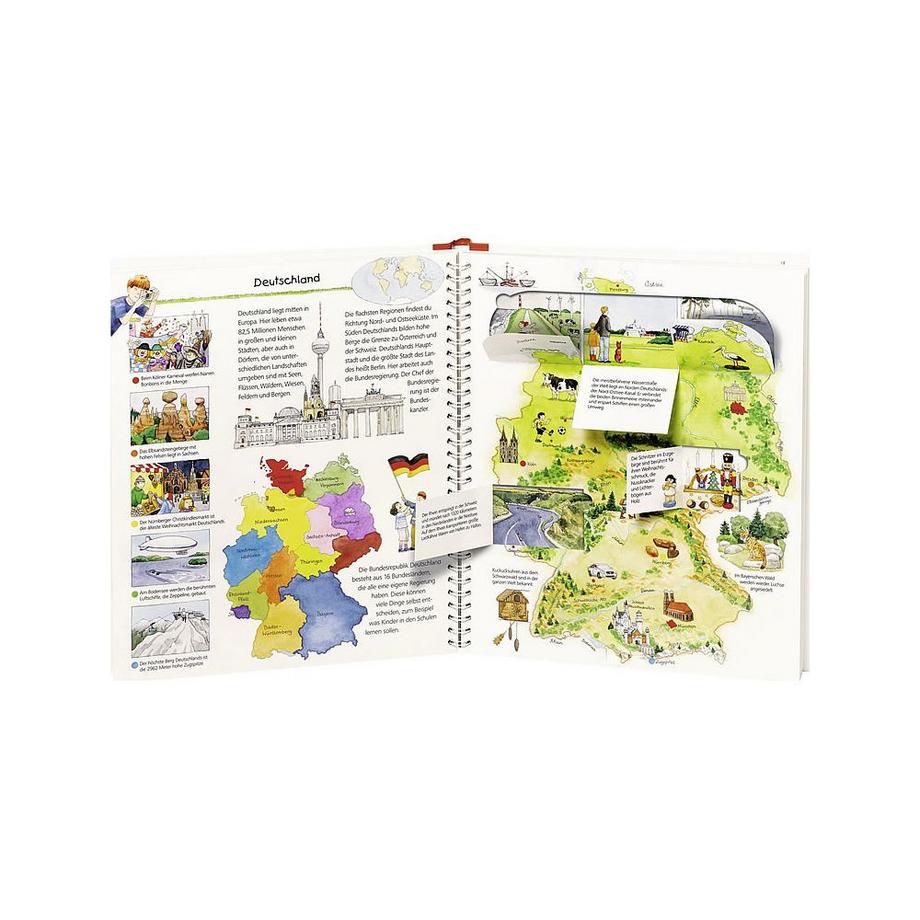 Wieso? Weshalb? Warum? Mein erster Weltatlas Erne, Andrea; Ebert, Anne (Illustrationen) Copertina rigida 