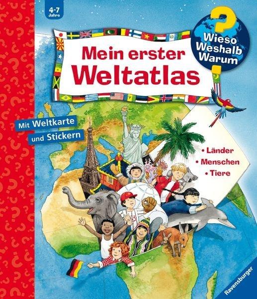 Wieso? Weshalb? Warum? Mein erster Weltatlas Erne, Andrea; Ebert, Anne (Illustrationen) Copertina rigida 