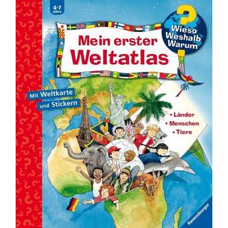 Wieso? Weshalb? Warum? Mein erster Weltatlas Erne, Andrea; Ebert, Anne (Illustrationen) Copertina rigida 