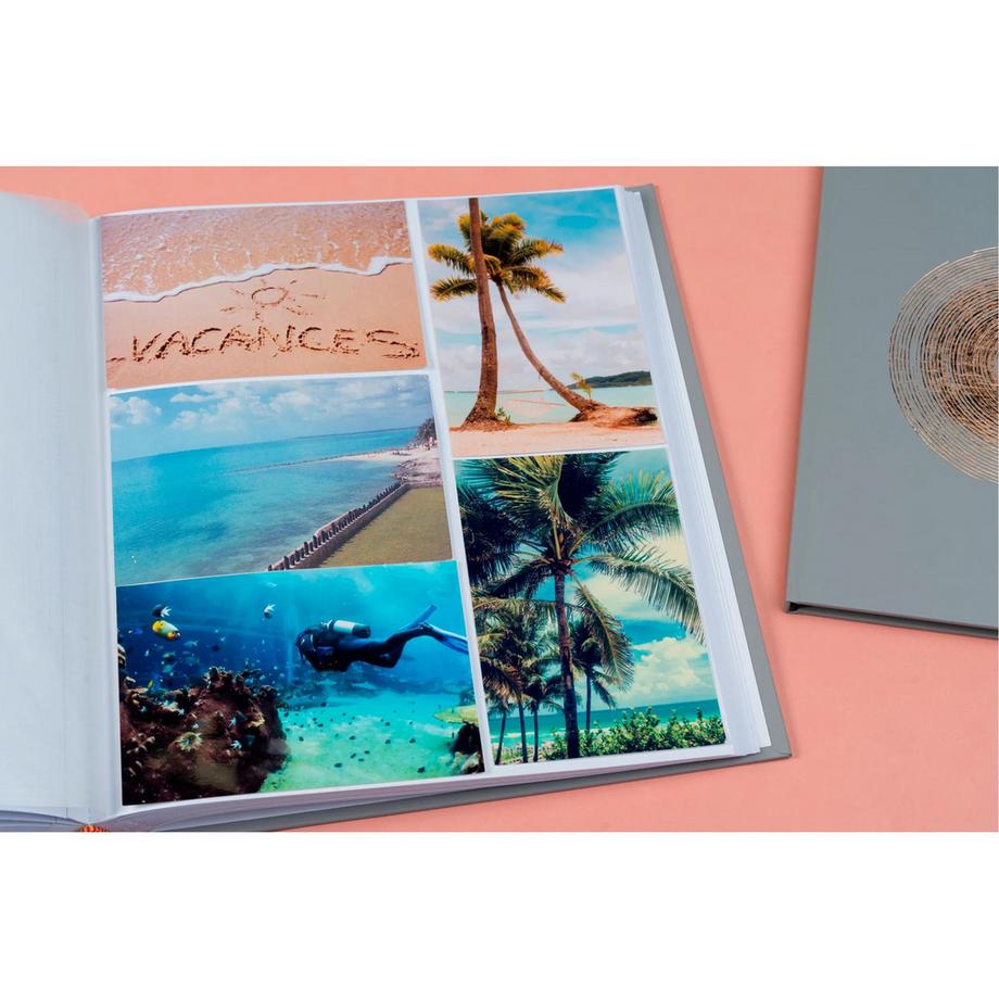 Exacompta Album photo livre 60 pages blanches Ellipse  