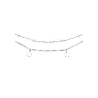 Elli  Halskette Choker Layer Look Kugelkette 