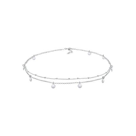 Elli  Halskette Choker Layer Look Kugelkette 