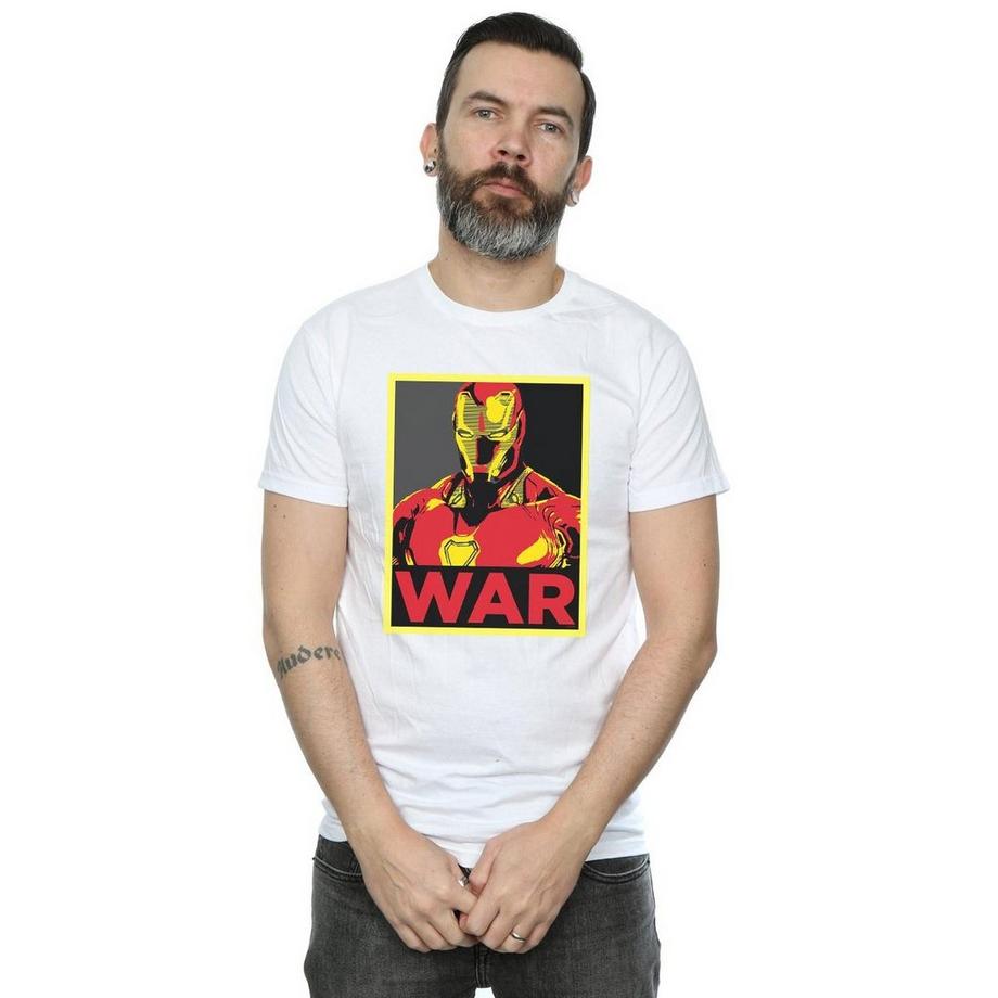 MARVEL Avengers Infinity War Iron Man War T-Shirt  