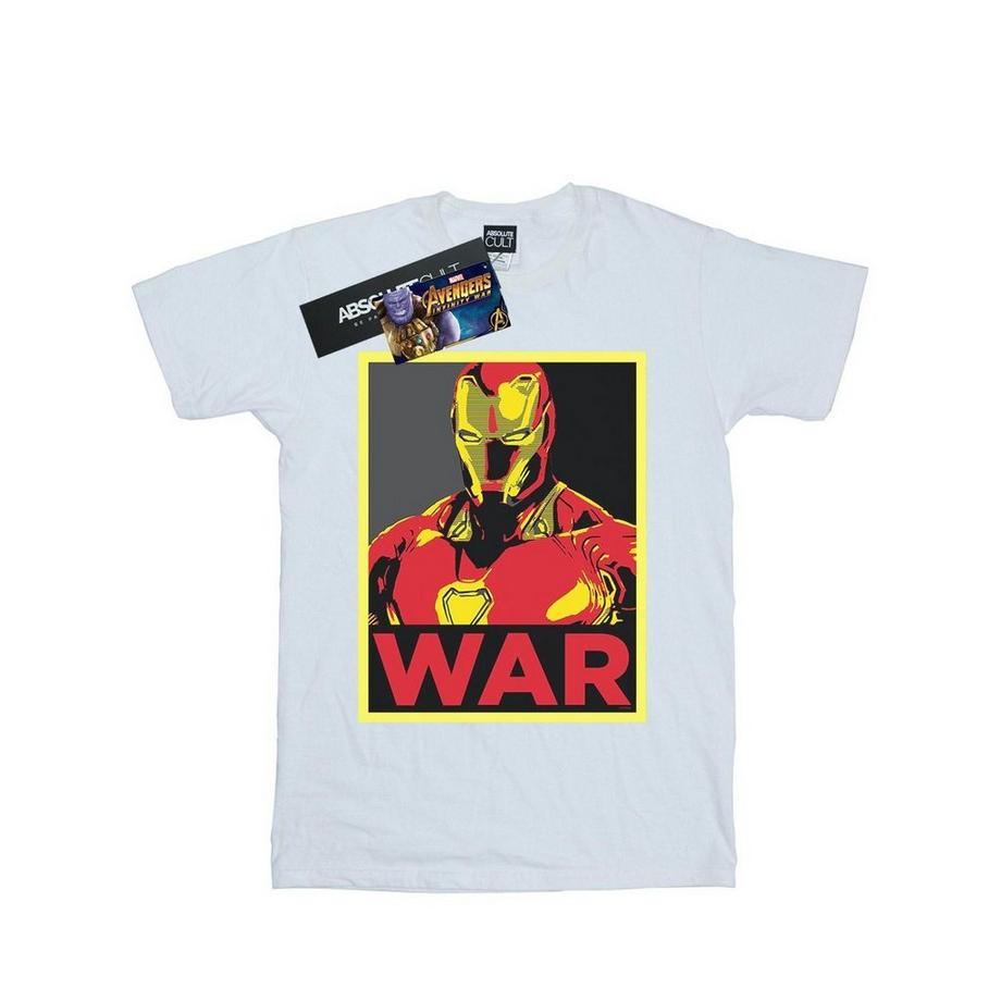 MARVEL Avengers Infinity War Iron Man War T-Shirt  
