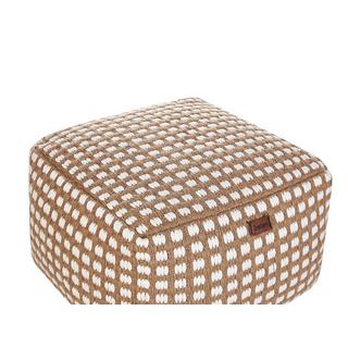 Beliani Pouf en Cotone Boho CHILAR  