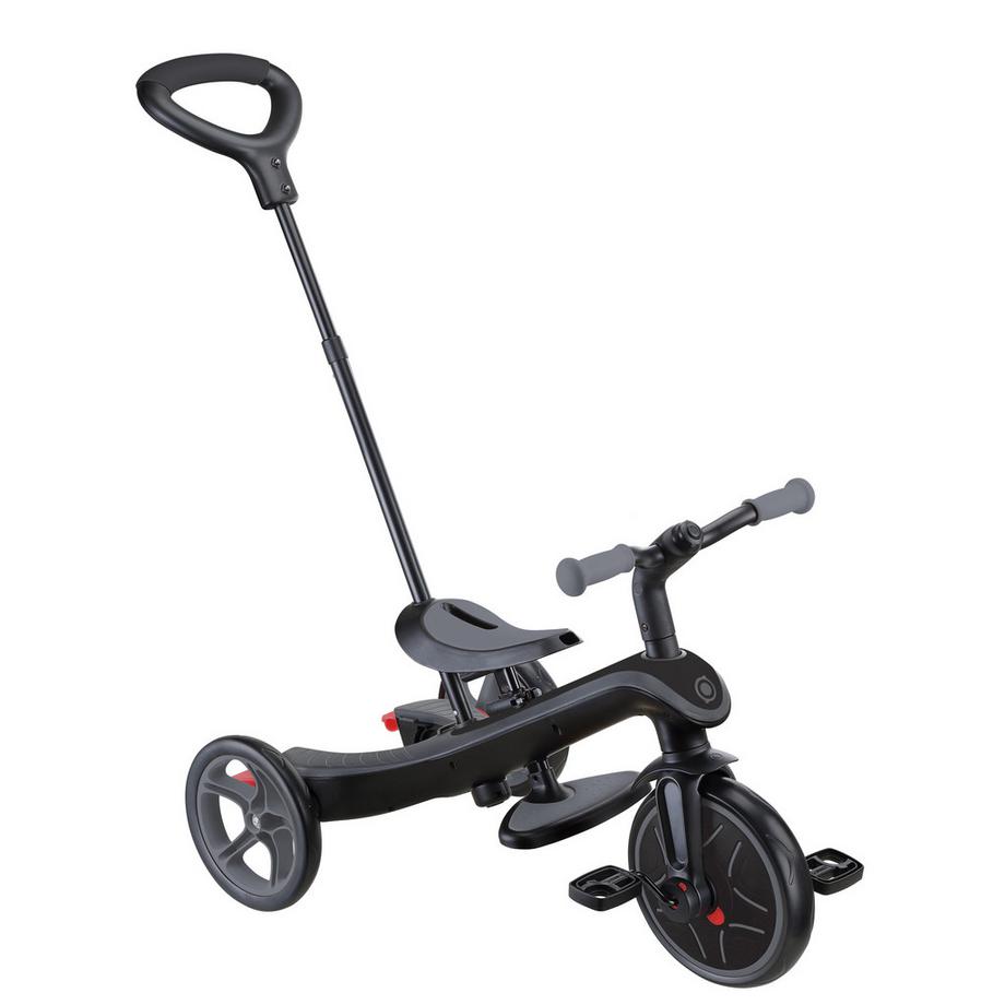 GLOBBER  Explorer 4 in 1 Deluxe Play Black Grey 