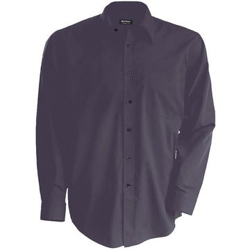 langarmshirt popeline
