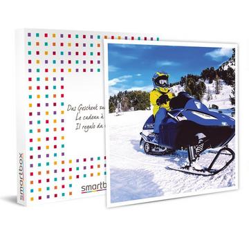 Aventure dans la neige : une balade exaltante en motoneige électrique pour 2 enfants - Coffret Cadeau