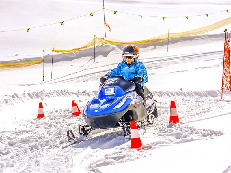 Smartbox  Avventure sulla neve: 1 emozionante giro in motoslitta elettrica per 2 bambini - Cofanetto regalo 