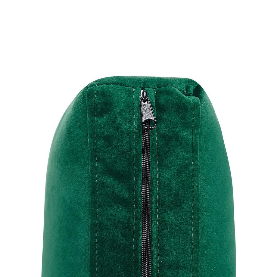 Beliani Eckmodul aus Samtstoff  EVJA  