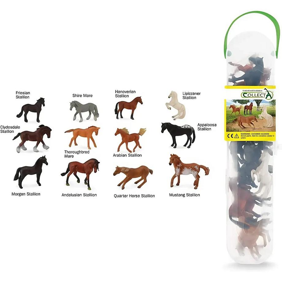 CollectA  Horse Country Box mit Mini Pferden 