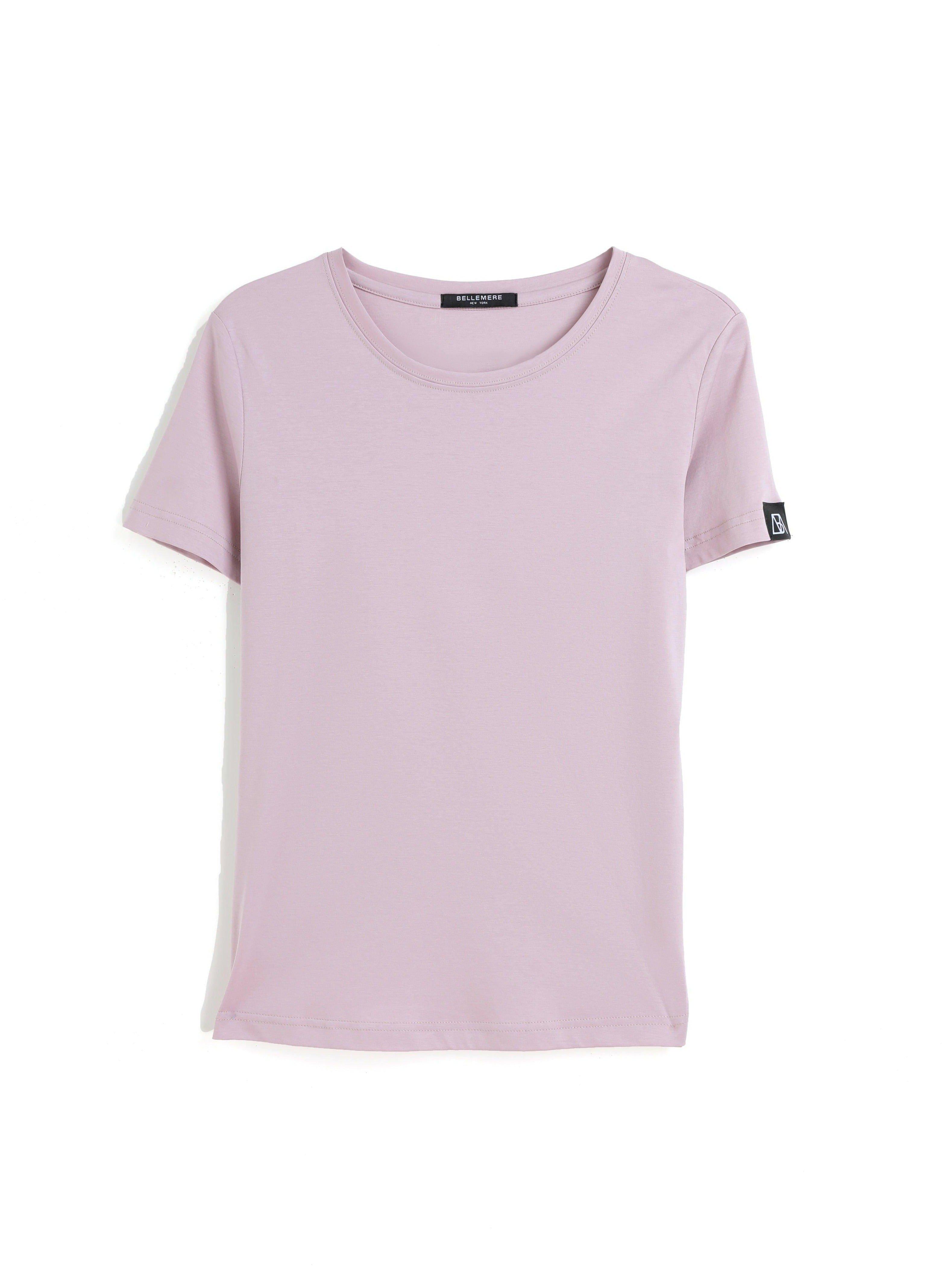 Bellemere New York  T-shirt in cotone Grand girocollo 160G 