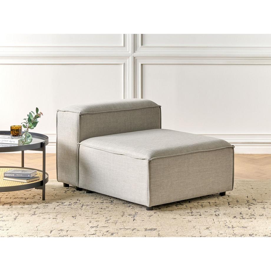 Beliani Module fauteuil en Tissu Moderne ARDAL  