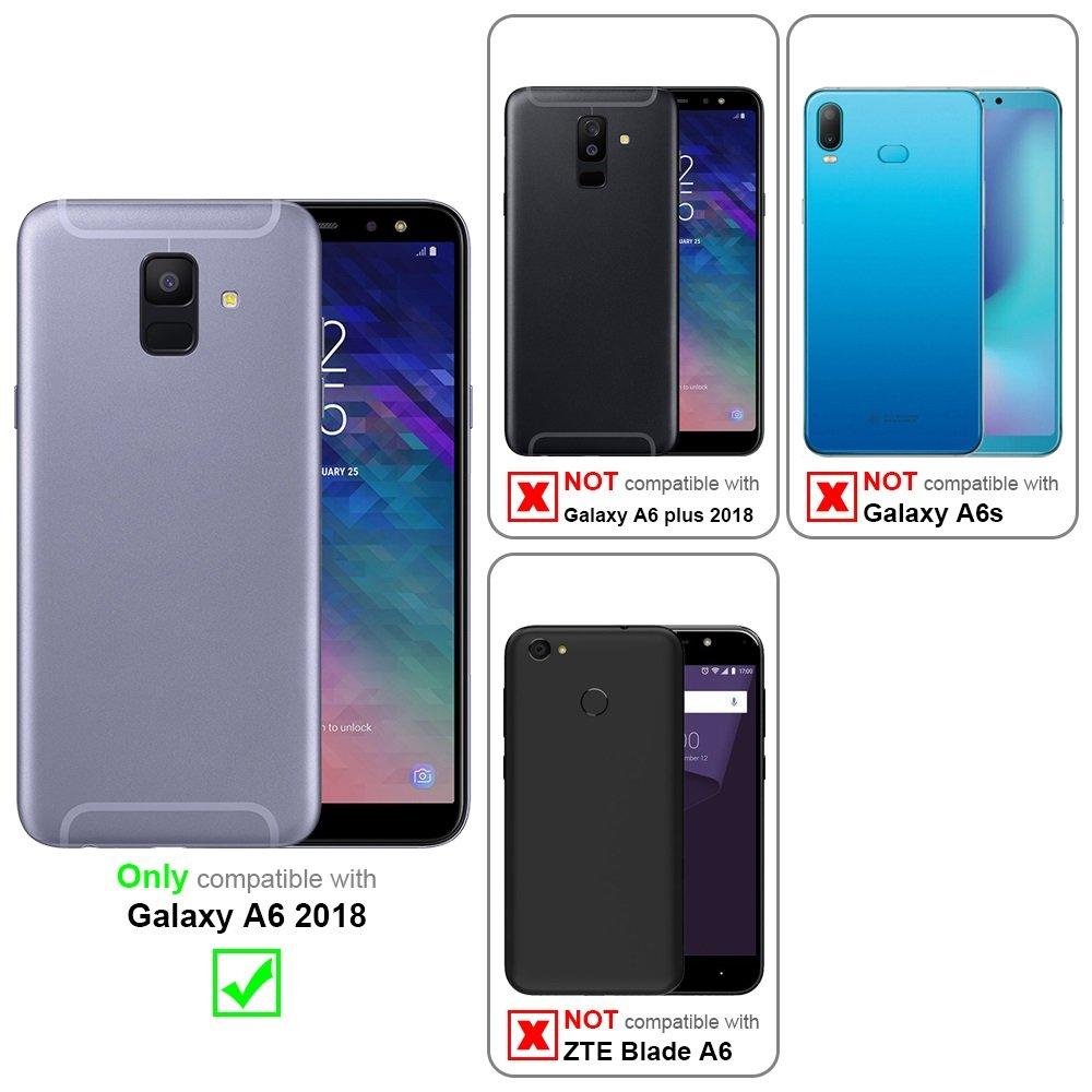 Cadorabo  Hülle für Samsung Galaxy A6 2018 mit Magnetverschluss 