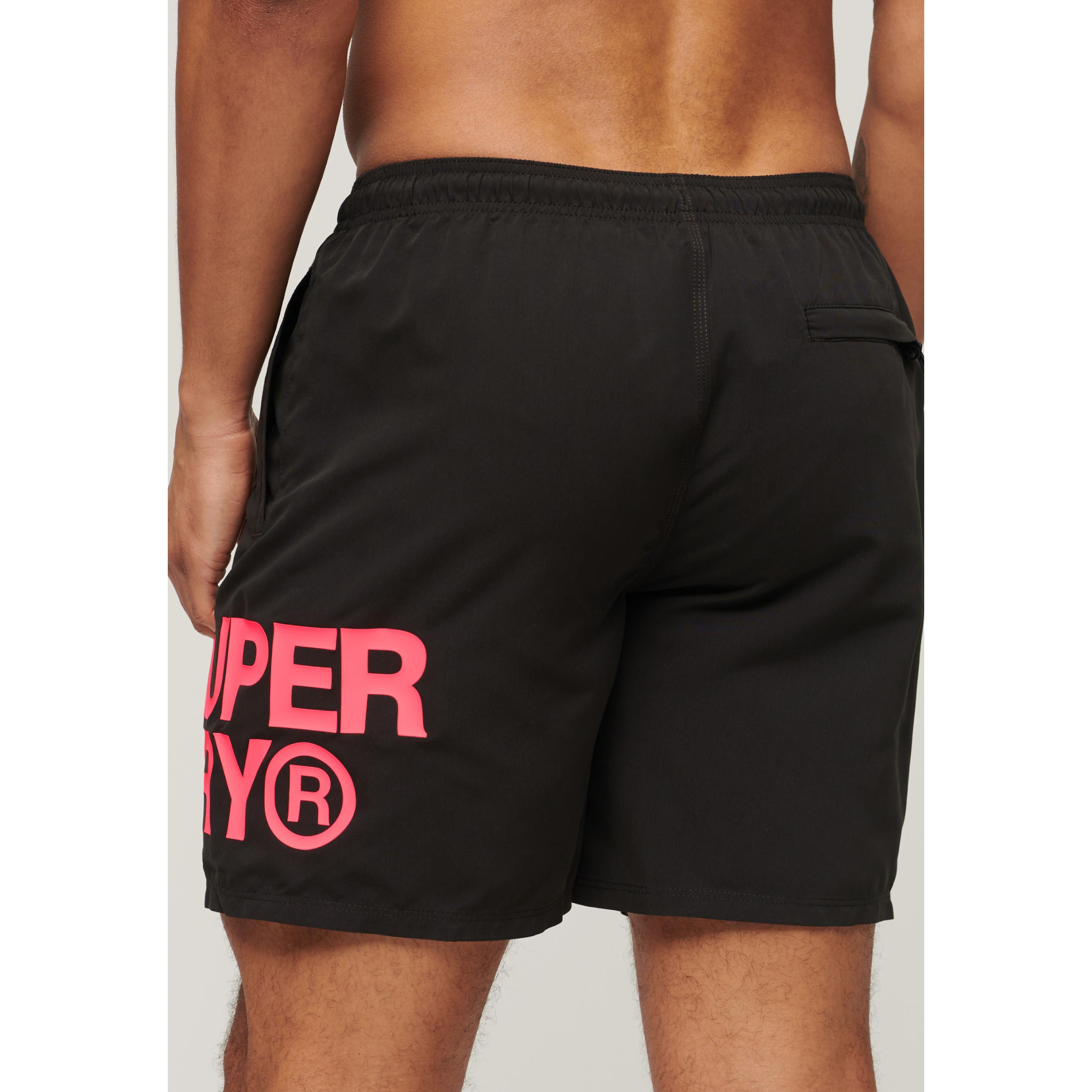 Superdry Sportswear Logo Badeshorts  