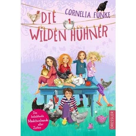 Die Wilden Hühner 1 Funke, Cornelia; Prechtel, Florentine (Illustrationen) Copertina rigida 