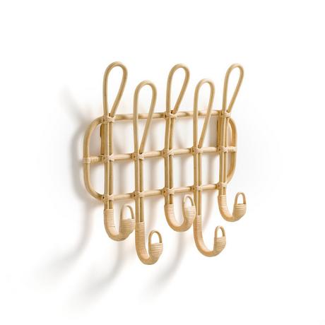 La Redoute Intérieurs Wandgarderobe Miya mit 5 Doppelhaken  