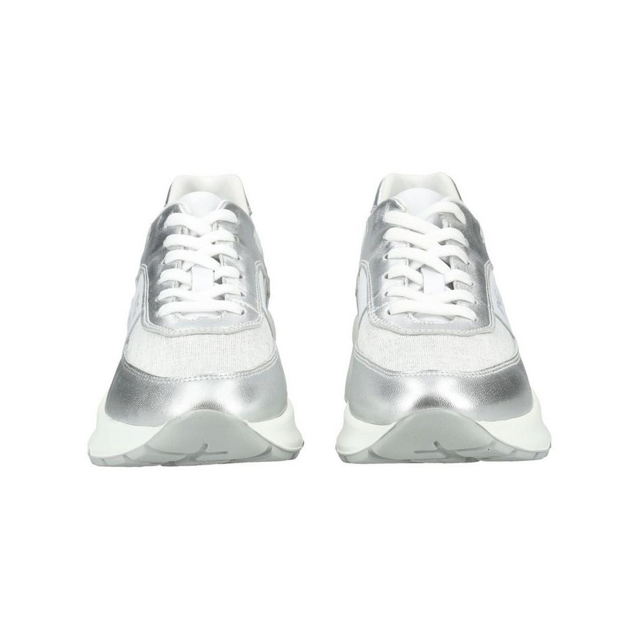 Nero Giardini Sneaker Platform Argento Bianco  