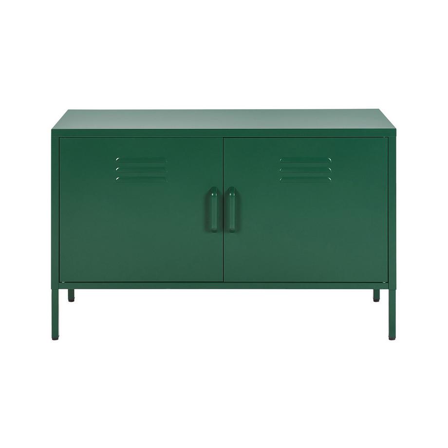 Beliani Armadietto da ufficio en Acciaio Moderno URIA  