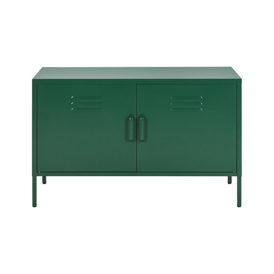 Beliani Armadietto da ufficio en Acciaio Moderno URIA  