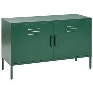 Beliani Commode 2 portes en Acier Moderne URIA  