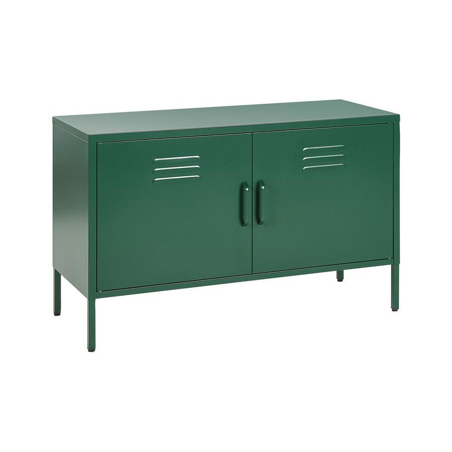 Beliani Armadietto da ufficio en Acciaio Moderno URIA  