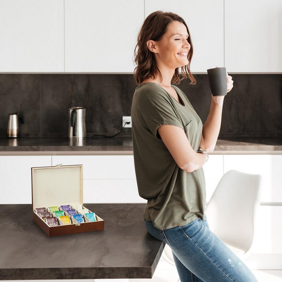 B2X Tedosa en bois avec 12 compartiments  