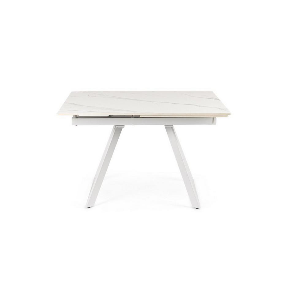 mutoni Ausziehtisch Reeta weiss 120-180x90  