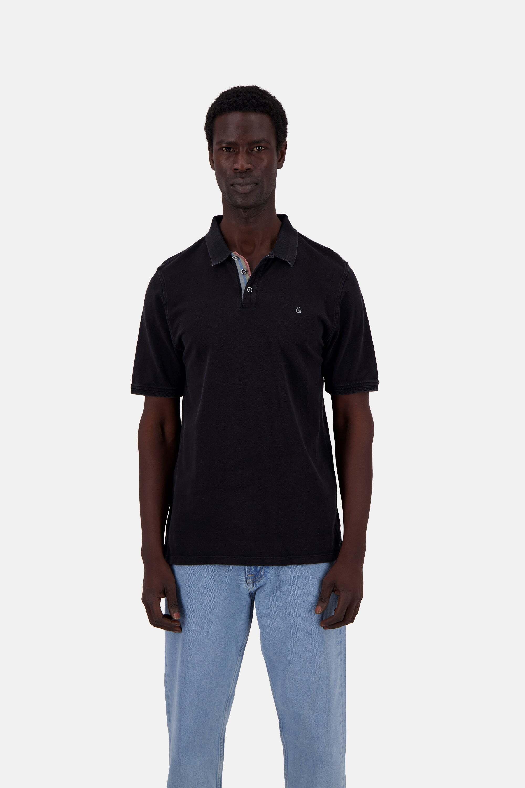 Colours & Sons Garment Dyed Polo  